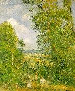 Camille Pissaro Resting in the Woods at Pontoise France oil painting reproduction